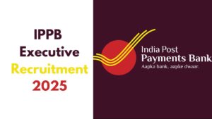 IPPB Executive Recruitment 2025