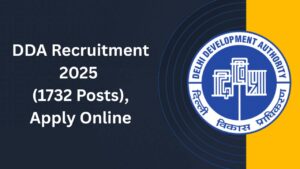 DDA Recruitment 2025