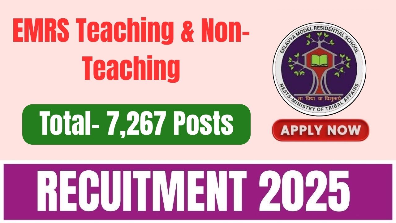 EMRS Teaching & Non-Teaching Recruitment 2025