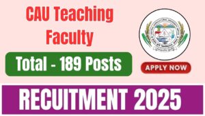 CAU Teaching Faculty Recruitment 2025