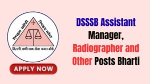 DSSSB Recruitment 2026