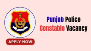 Punjab Police Constable Recruitment 2026