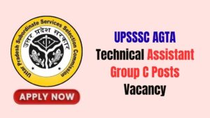UPSSSC AGTA Recruitment 2026
