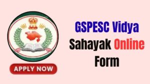 GSPESC Vidya Sahayak Recruitment 2026